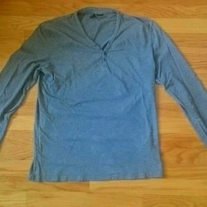 Benetton Henley long sleeve shirt